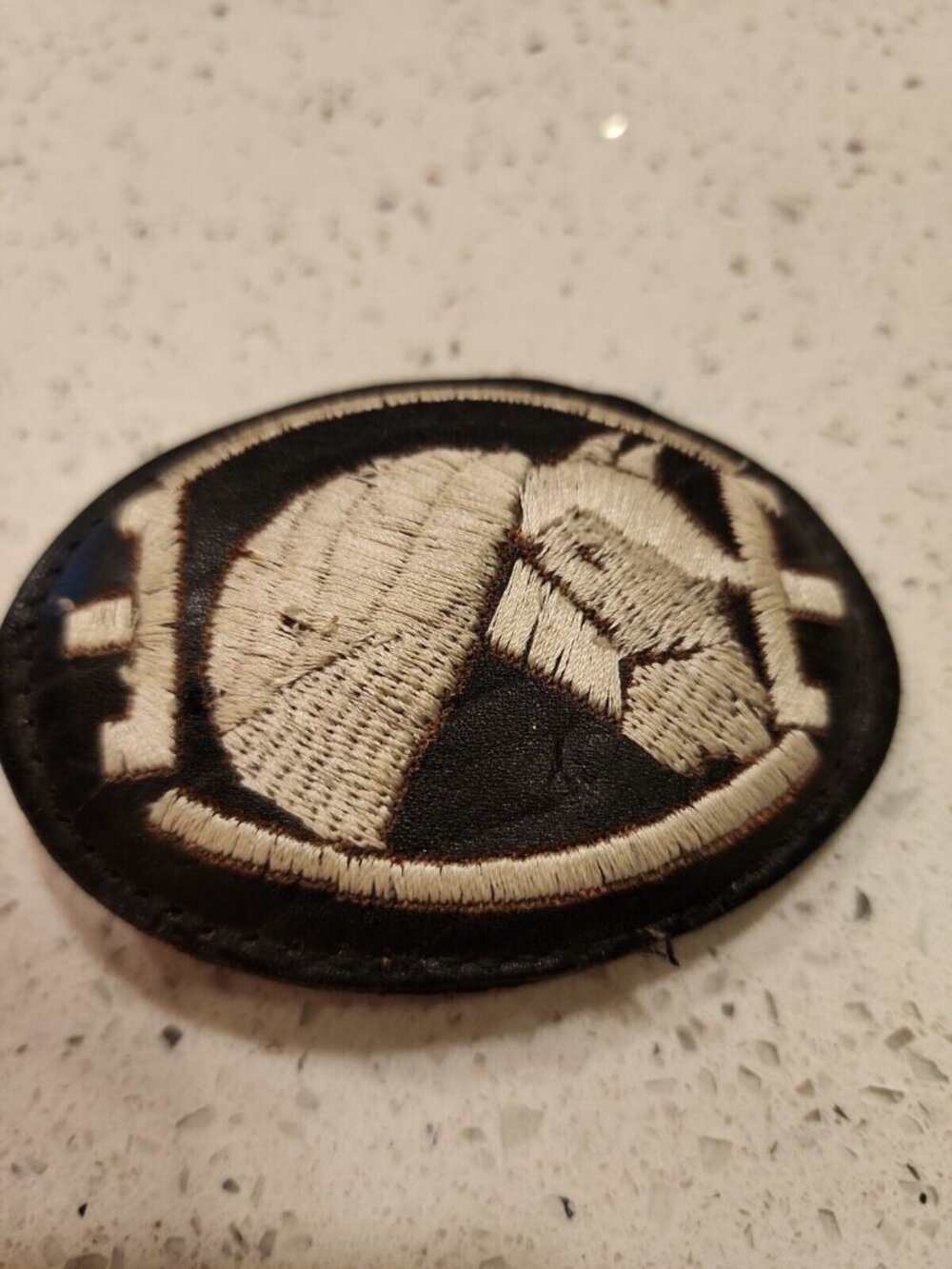 Leather Embroidered Horse Belt Buckle Western Cowboy